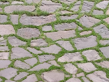 gray rubble courtyard ground texture (ID:ffaeh560574)