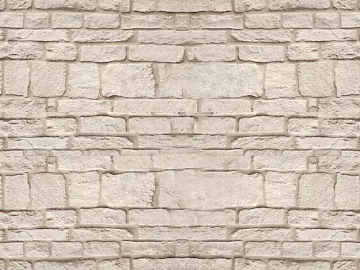 culture stone white retro culture brick seamless 3d model