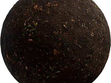 Soil ground PBR texture (ID:ffach295664)
