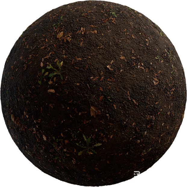 Soil ground PBR texture