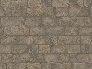 Taupe Antique Tile Wall Exterior Wall Paving texture (ID:ffaeh812939)