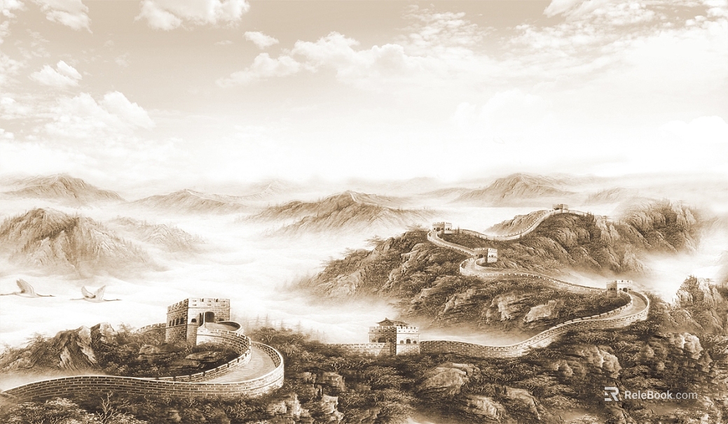 landscape painting texture