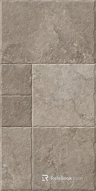 Vintage rice gray castle brick texture