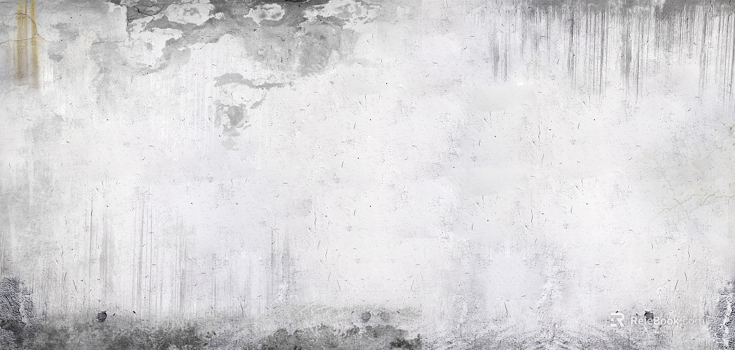 Broken white walls of cement texture