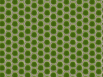 Grass-planting brick, grass-laying brick, grass-laying brick, parking brick texture (ID:ffach353374)