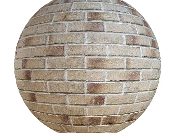Brick wall PBR texture (ID:ffach330714)
