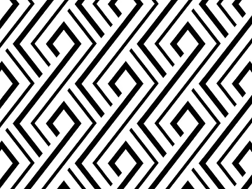 Black and white geometric pattern wallpaper background wall texture (ID:ffaeh699289)