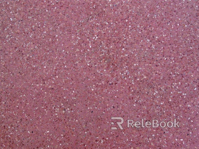 Close-up of a Terrazzo surface, a composite material featuring chips of marble, quartz, glass, and granite set in concrete or epoxy, renowned for its durability and aesthetic appeal.