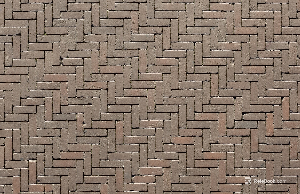 Permeable brick Square brick texture