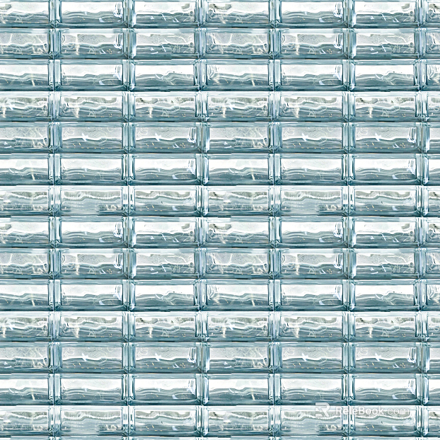 Art glass brick hollow glass brick crystal brick texture