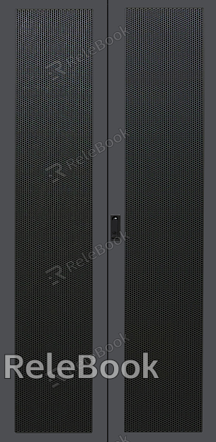 Metal door texture