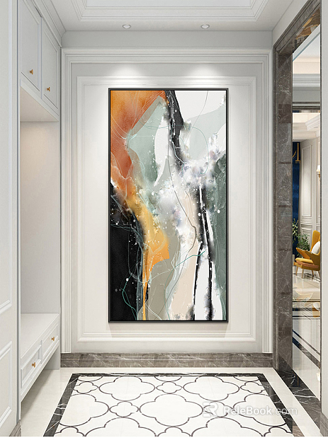 abstract painting texture