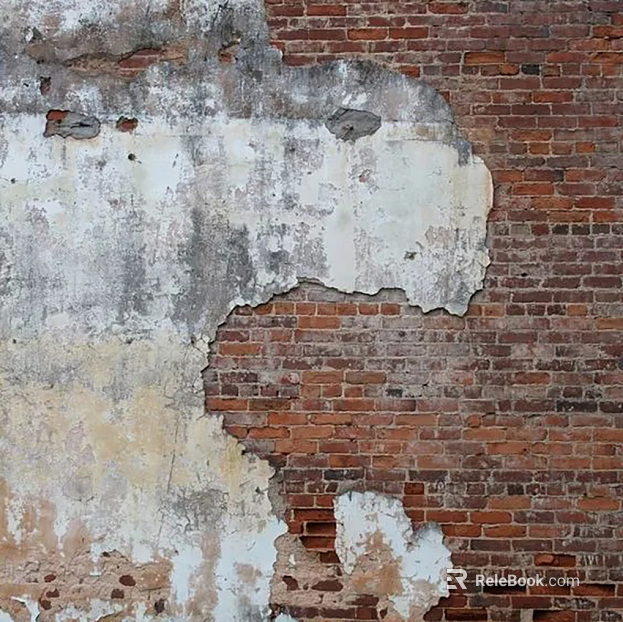 Chinese retro red old brick wall texture