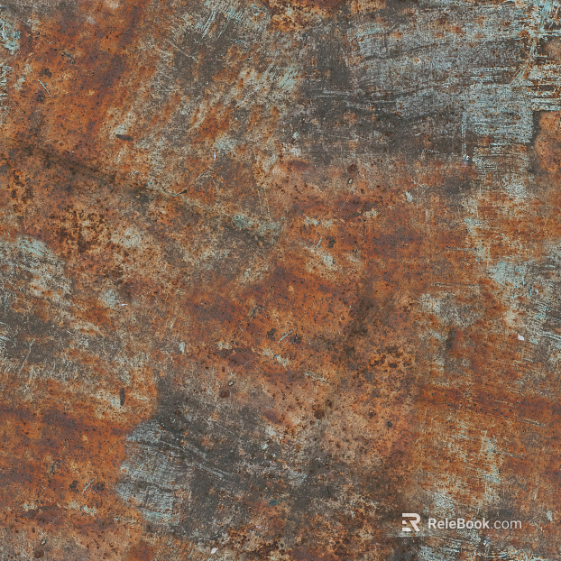 Rusty metal texture