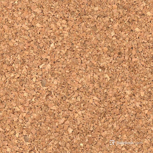 Light brown cork acoustic panel wall decoration texture