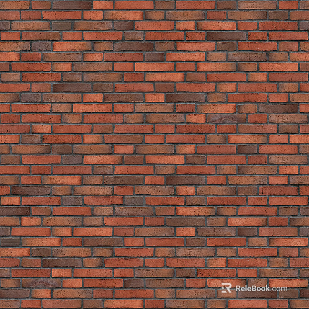 Red brick wall outdoor wall texture