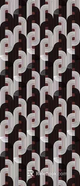 Abstract Geometric Line Pattern Wallpaper Wall Cloth Modern Minimalist Carpet Wallpaper texture