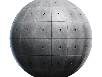 Concrete wall PBR texture (ID:ffach411064)