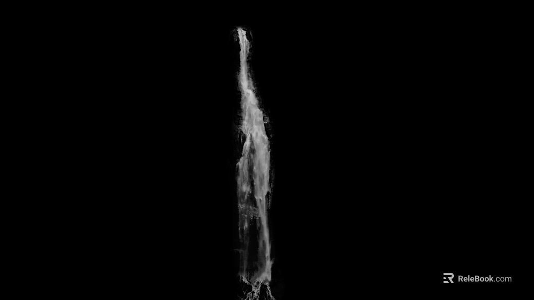 White water marks, dynamic water flow texture