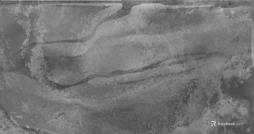 Dark gray water-patterned marble wall texture