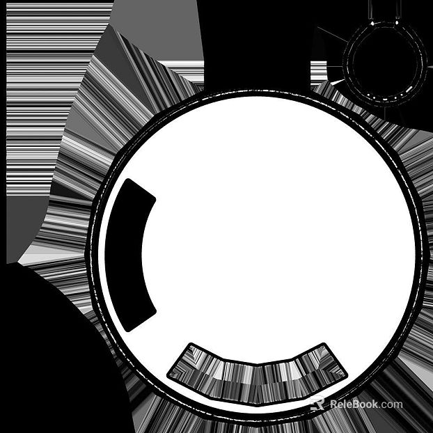 Black and white abstract decorative painting texture