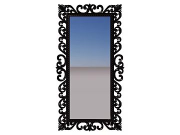Retro black carved frame texture (ID:ffaeh032991)