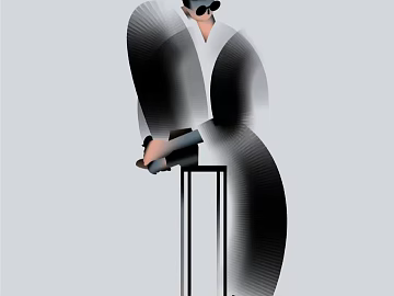 cartoon painting 3d model