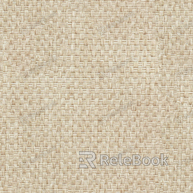 Swatch of plain cloth, exhibiting a uniform, light beige color with a subtle, textured surface, resembling linen or cotton fabric.