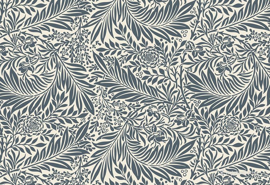 Wallpaper decorative pattern floral cloth pattern texture