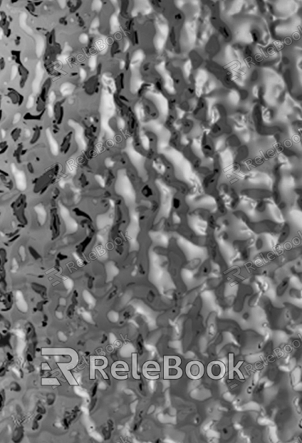 water corrugated metal texture