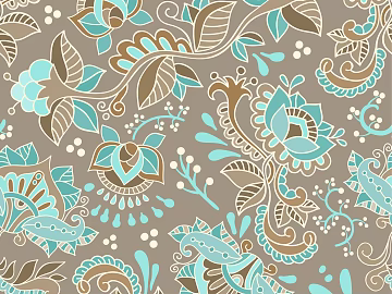 Pattern ethnic style Paisley texture (ID:ffach748651)