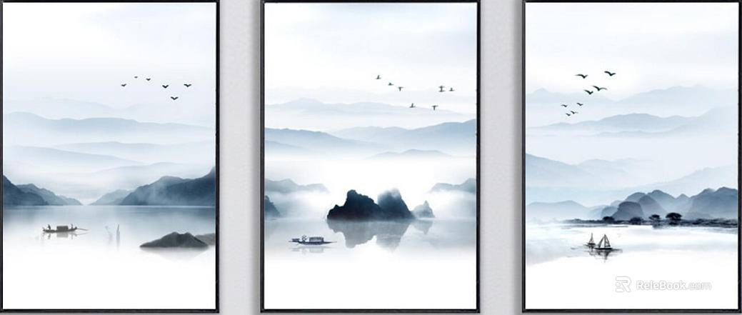 landscape painting texture