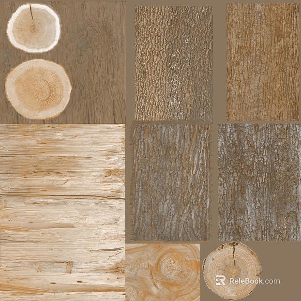 Log Color Solid Wood Textured Home Decorative Surface texture