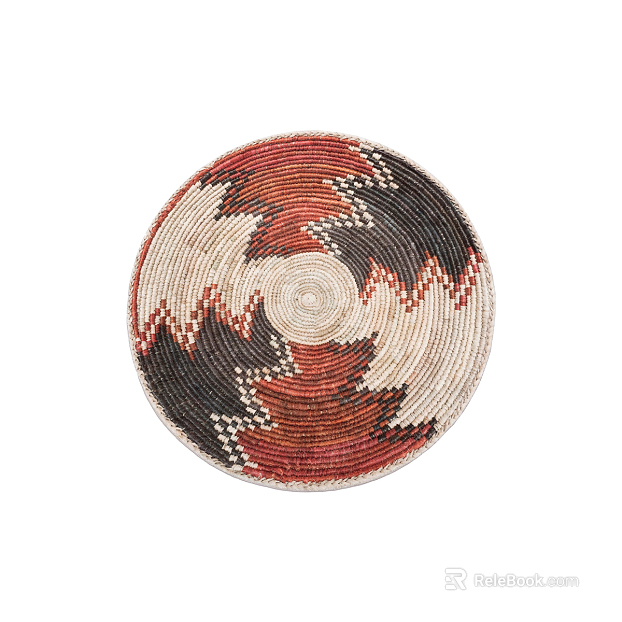 Round carpet texture