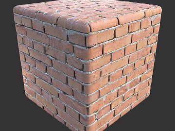 Brick PBR texture (ID:ffach822781)
