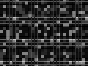 Black jump color small square brick ceramic mosaic 3d model
