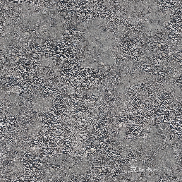 Ground gravel texture