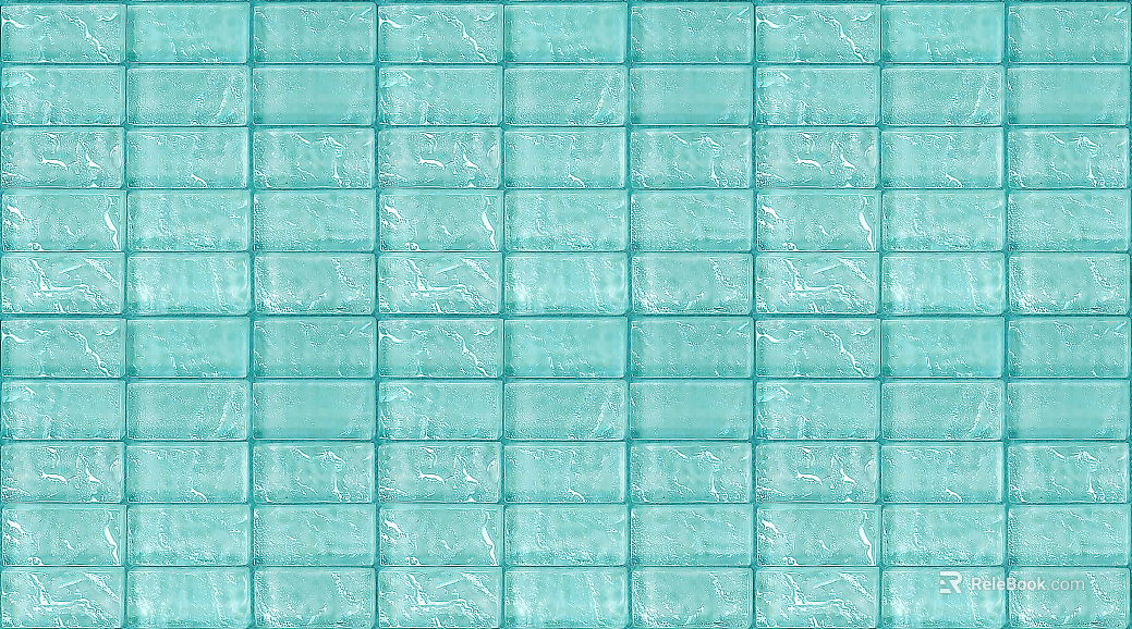 blue glass brick art glass brick texture