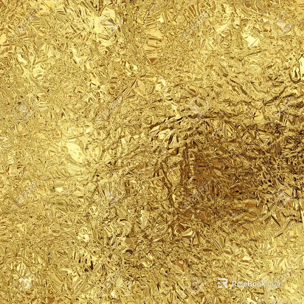 Gold Foil Golden Flash texture