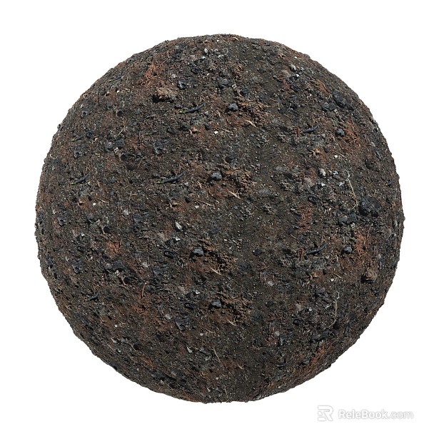 Soil PBR texture