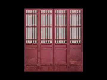 Retro Door texture (ID:ffaeg08608)
