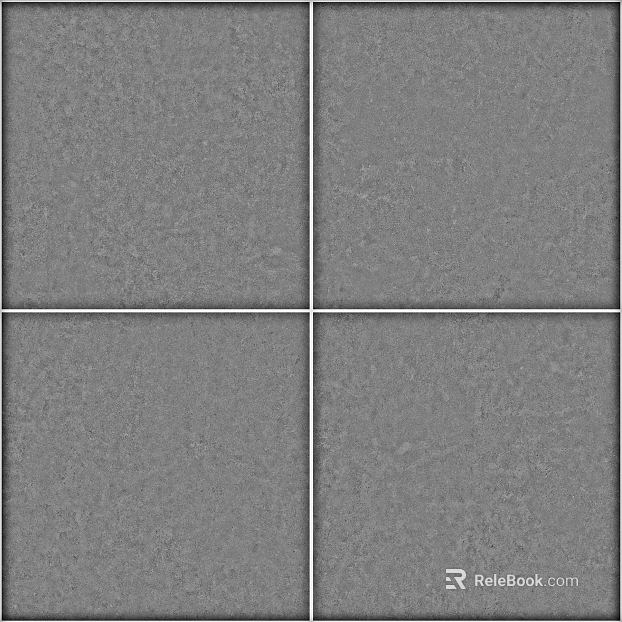 Gray solid-color tiles for kitchen and bathroom walls and floors texture