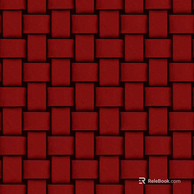 Woven Red Black Seamless texture