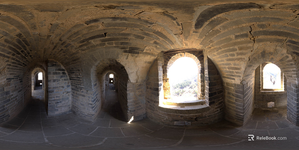 City Wall Beacon Internal Day HDR texture