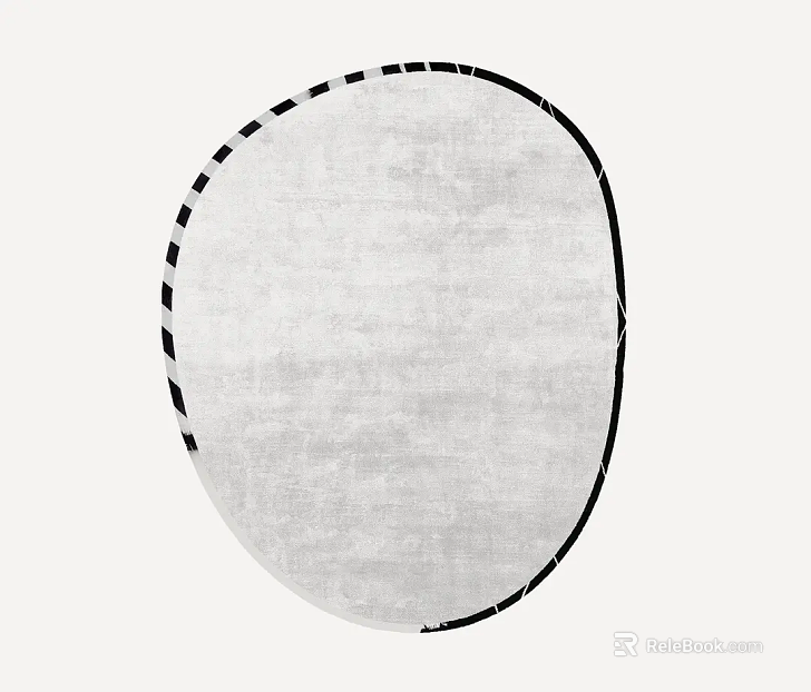 gray round carpet texture