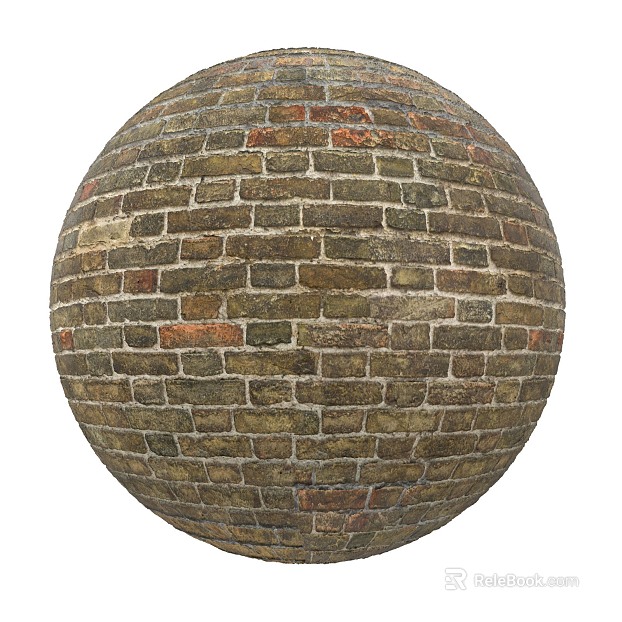 Brick wall PBR texture