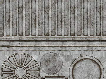 Grey old metal trench manhole cover municipal pavement texture (ID:ffaeh998966)