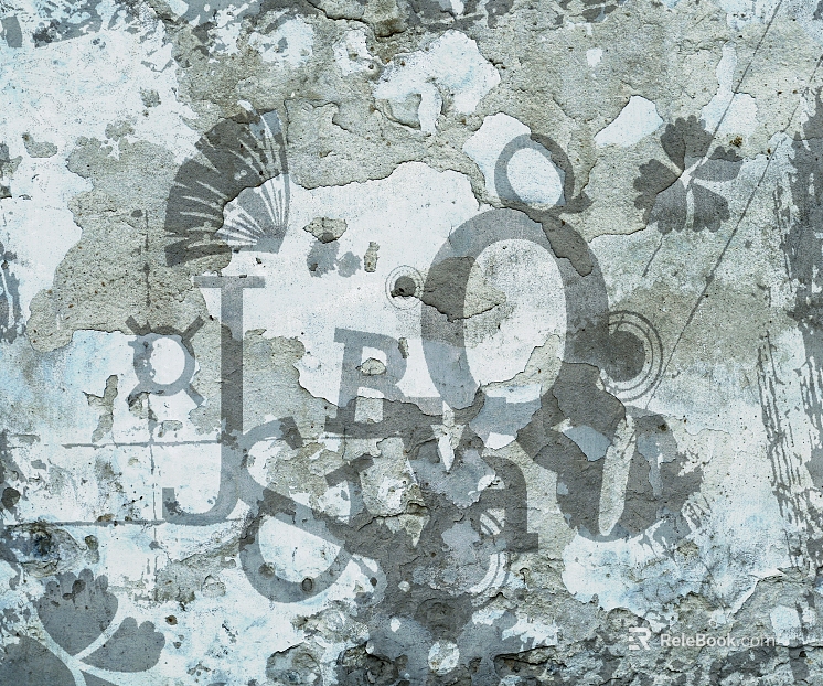 Outdoor wall surface texture