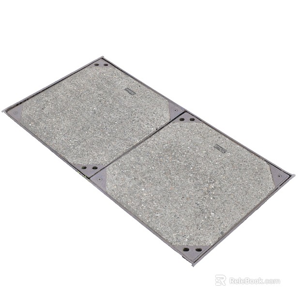 Manhole Cover PBR texture