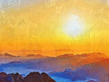 landscape painting texture (ID:ffaeg09709)